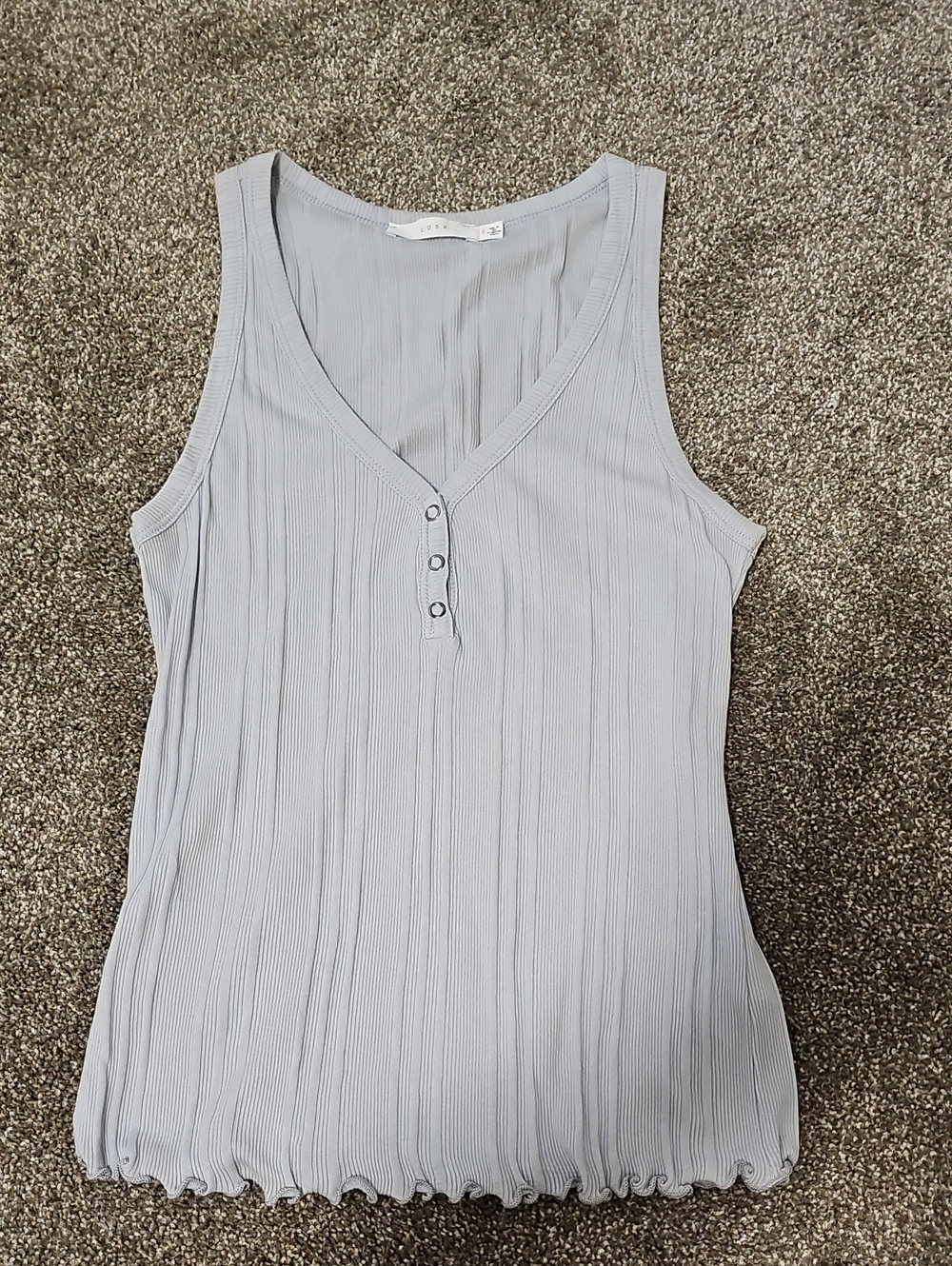 Lavender Ribbed Tanktop